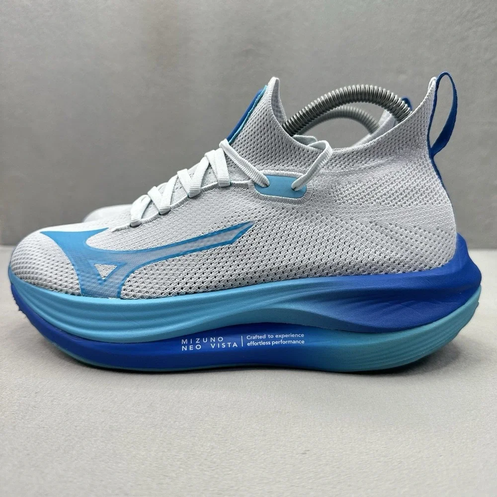Mizuno Neo Vista Womens Size 9 Shoes Plein Air River Blue Running Comfort
